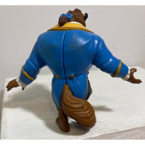 Disney Beauty And The Beast PVC Figures Topper Beast Belle Mrs Potts Gaston Lot - Picture 14 of 16